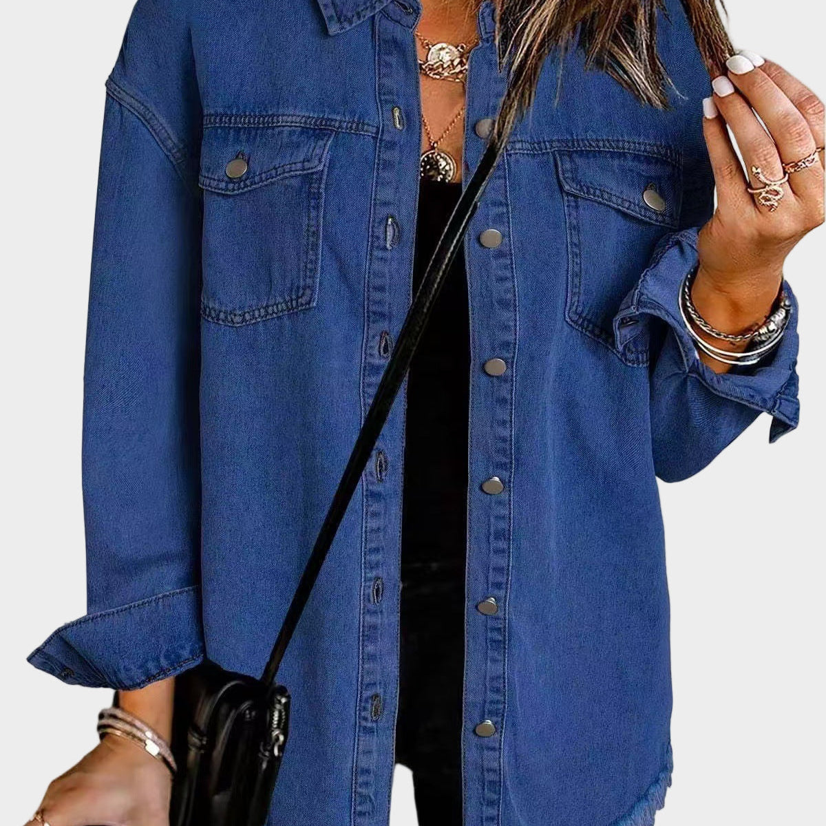Emily — Classic Denim Jacket