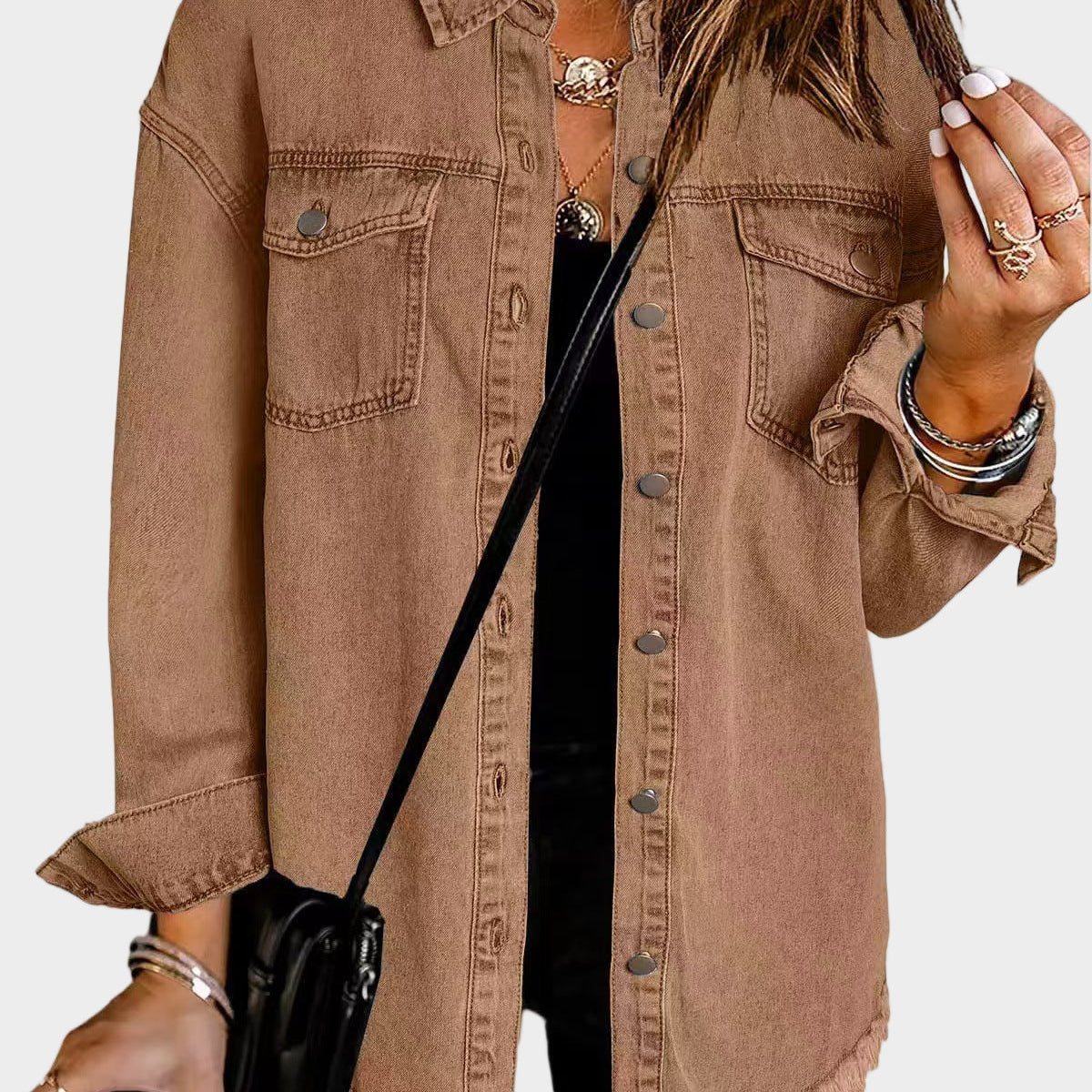 Emily — Classic Denim Jacket