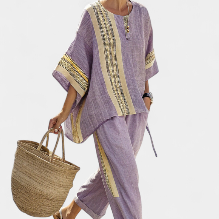 Thea — Boho Linen Set