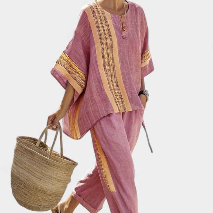 Thea — Boho Linen Set