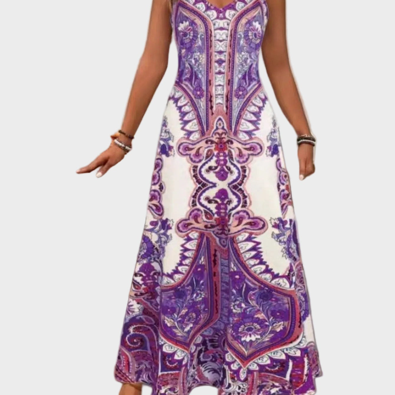 Lottie — Summer Sleeveless Maxi Dress