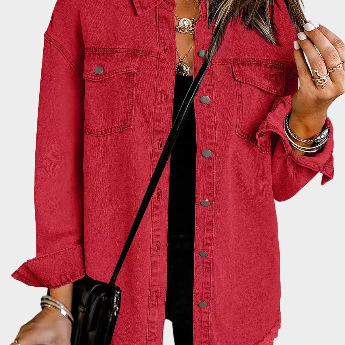 Emily — Classic Denim Jacket
