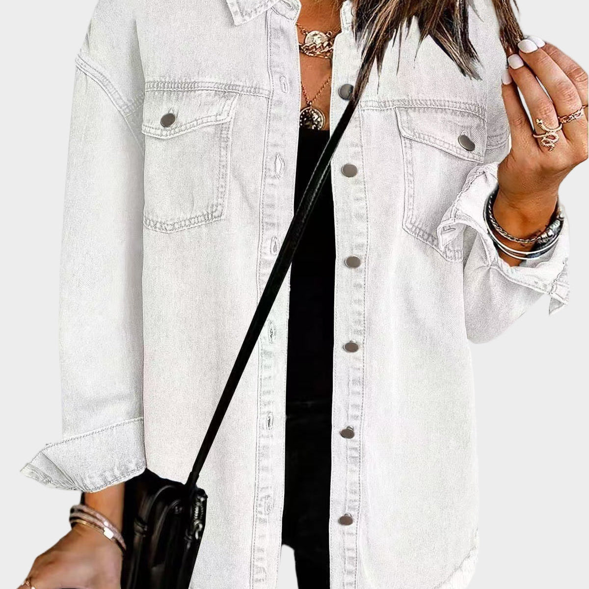 Emily — Classic Denim Jacket