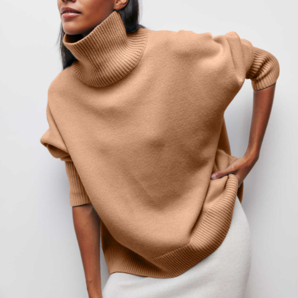 Chloe — Comfortable Turtleneck Jumper