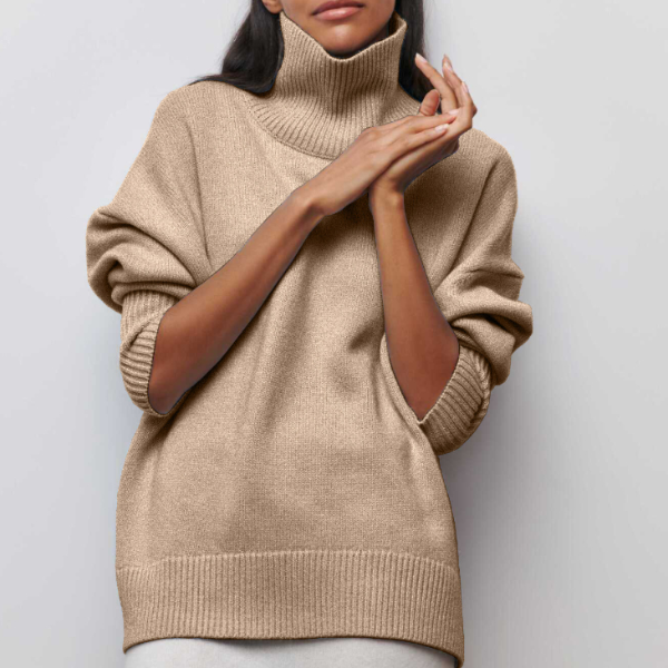 Chloe — Comfortable Turtleneck Jumper