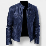 Henry — Men's Elegant Autumn Leather Jacket