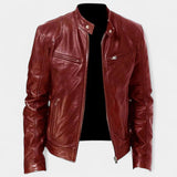 Henry — Men's Elegant Autumn Leather Jacket