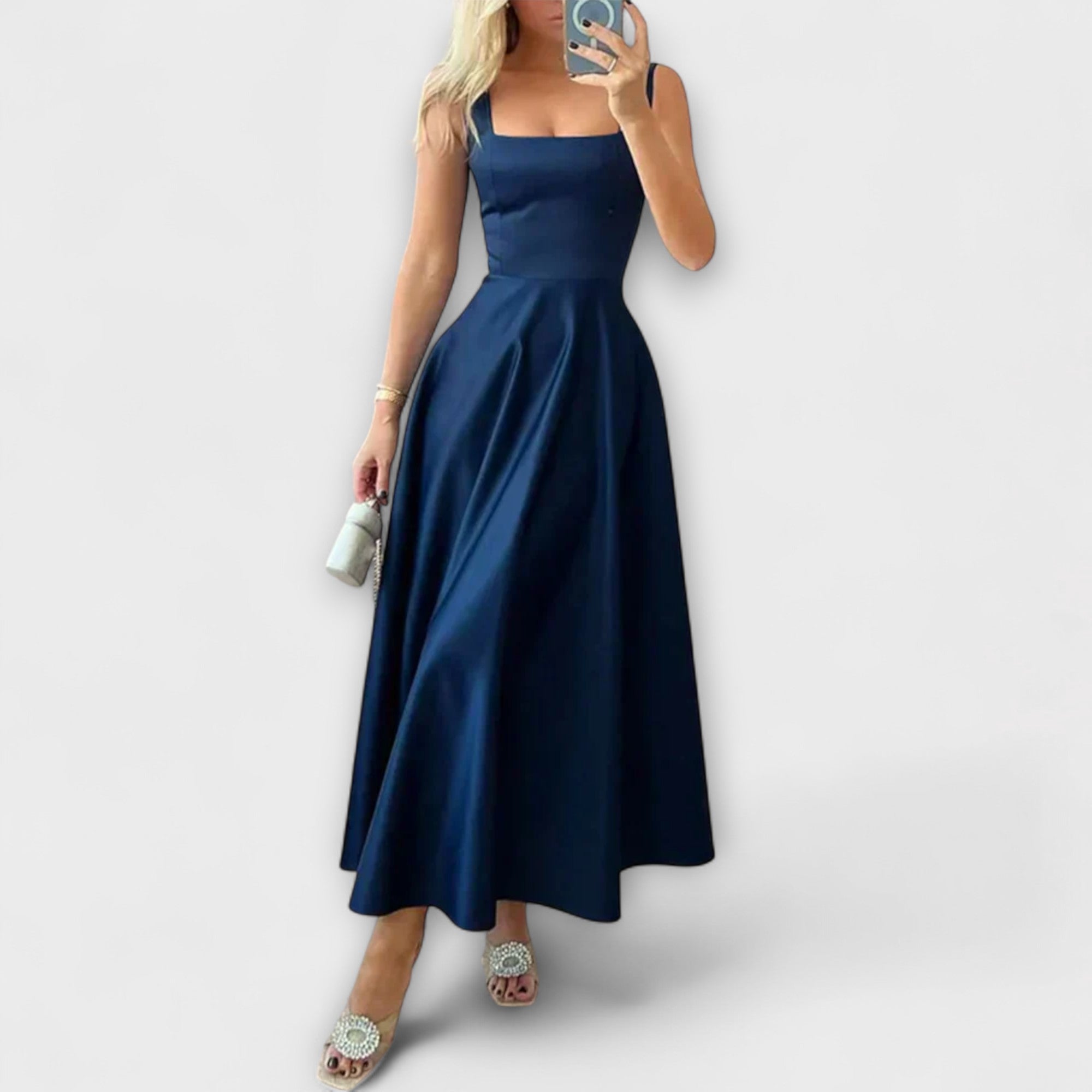 Rosa — Elegant Midi Dress