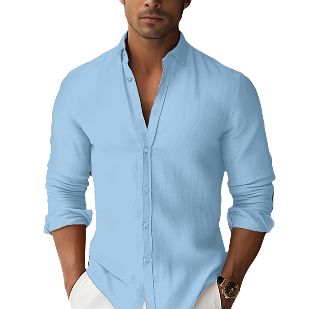 Hector — Men's Warm Fitted Flowing Shirt