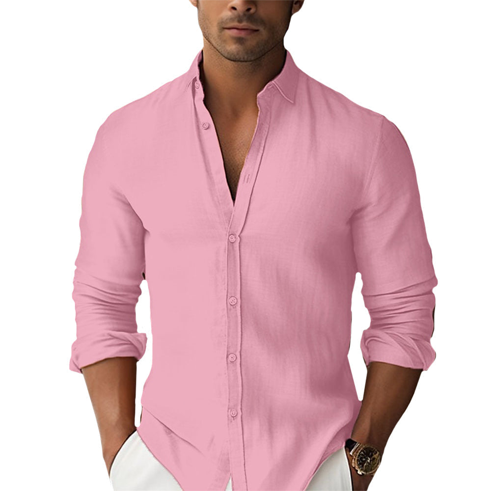 Hector — Men's Warm Fitted Flowing Shirt