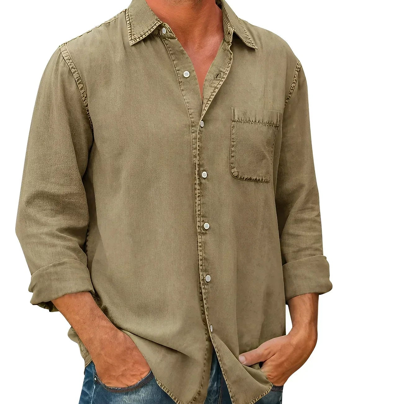 Isaac — Men's Relaxed Blend Jumper
