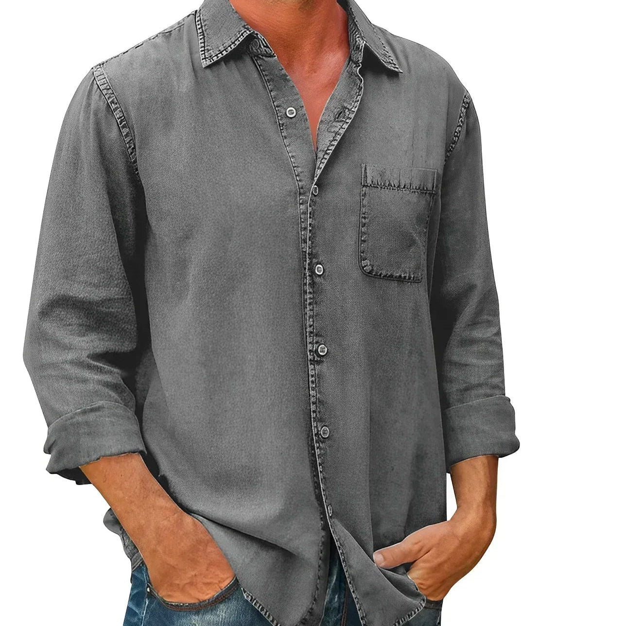Isaac — Men's Relaxed Blend Jumper