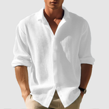 Miles — Men's Fitted Button Long Shirt