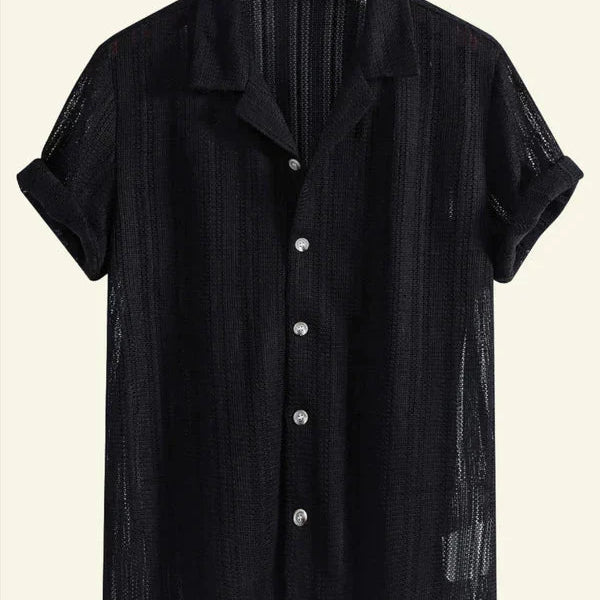 Preston — Men's Flowing Collared Shirt