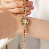 Frankie — Elegant Warm Long Woven Bracelet