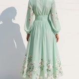 Sylvie — Floral Midi Dress