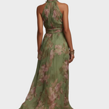 Persephone — Elegant Floral Maxi Dress
