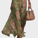 Persephone — Elegant Floral Maxi Dress