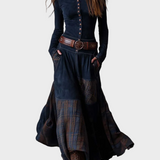Camille — Belted Maxi Dress