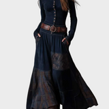 Camille — Belted Maxi Dress
