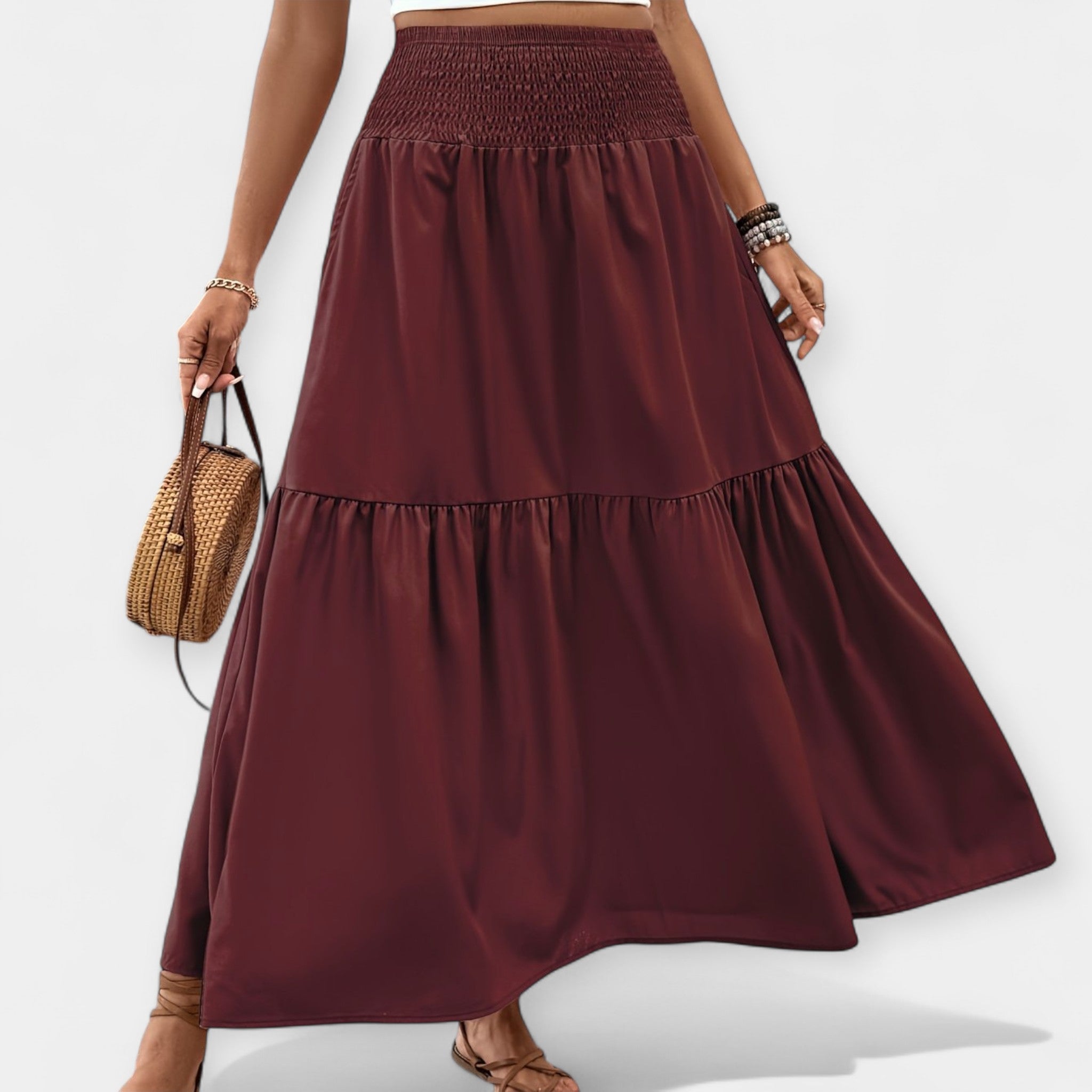 Aria — Floral Skirt