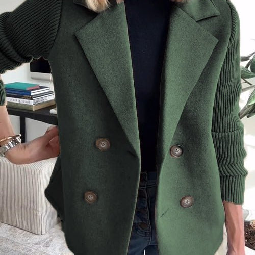 Noelle — Elegant Woven Blazer