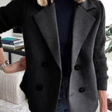 Noelle — Elegant Woven Blazer