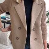 Noelle — Elegant Woven Blazer