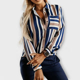Emily — Stylish Comfortable Striped Blouse