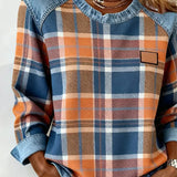 Ivy — Check Sweatshirt