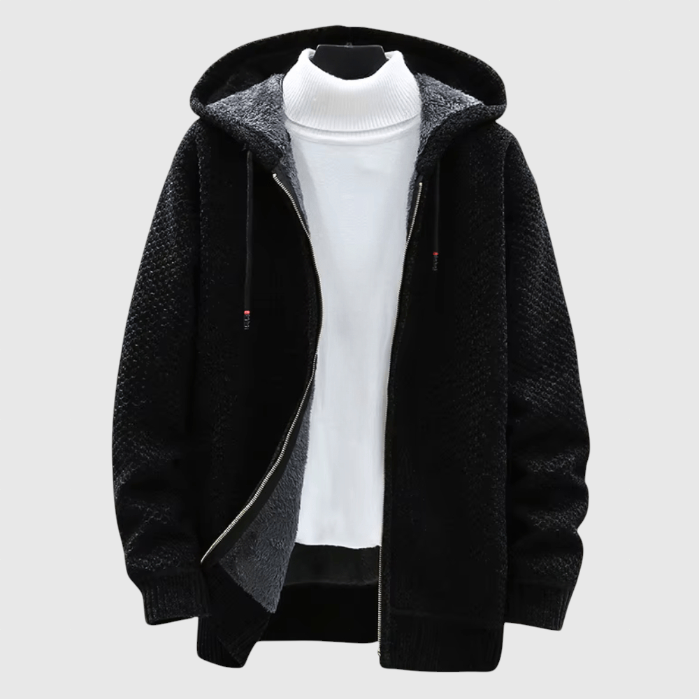 John — Woven Hooded Coat