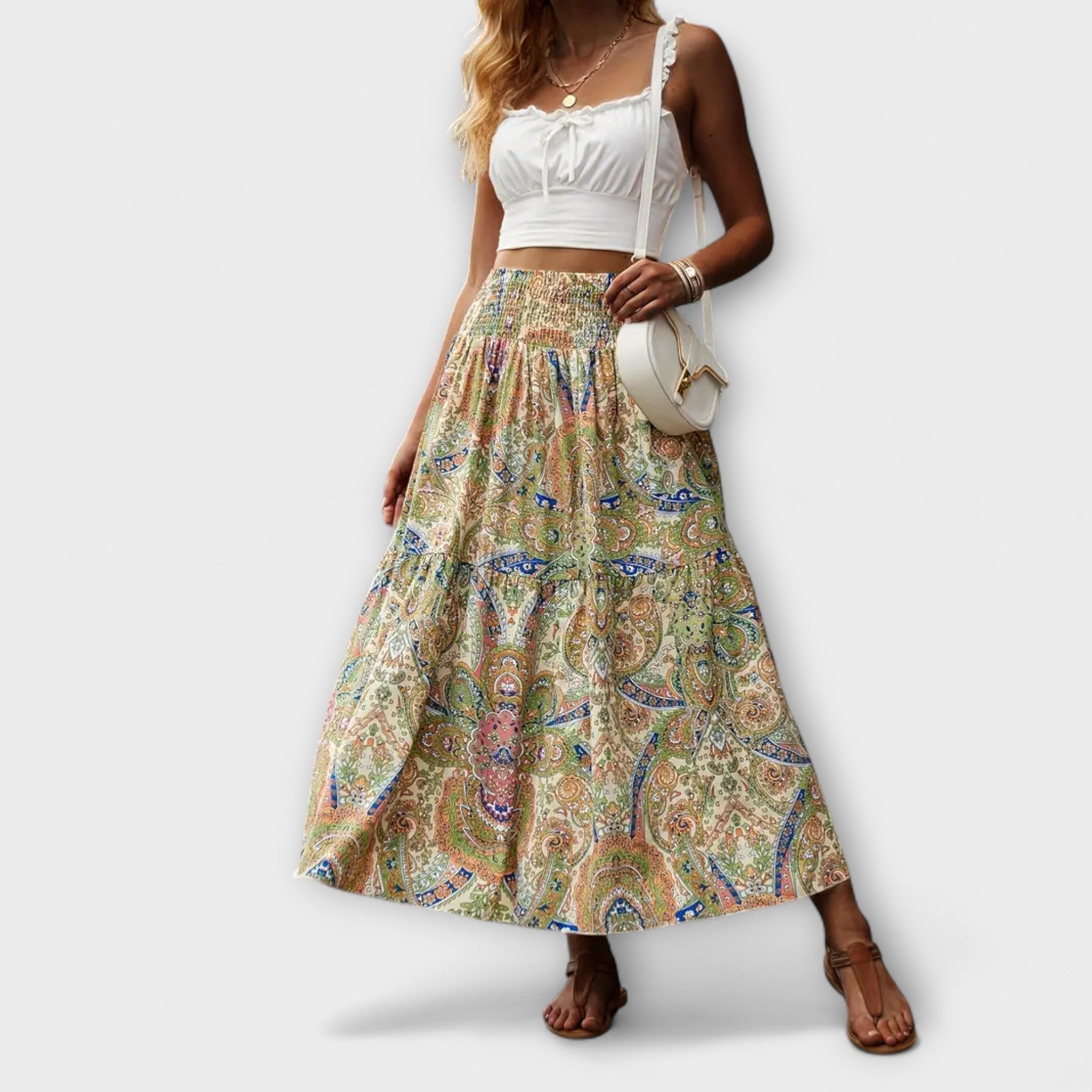 Piper — Comfortable Printed Skirt