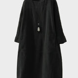 Ella — Relaxed Midi Corduroy Piece