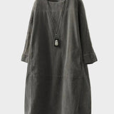 Ella — Relaxed Midi Corduroy Piece