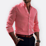 Sebastian — Men's Classic Striped Shirt