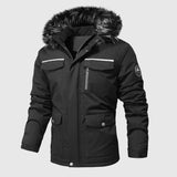 Nolan — Men's Quilted Hooded Jacket