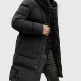 Noah — Men's Quilted Hooded Long Coat