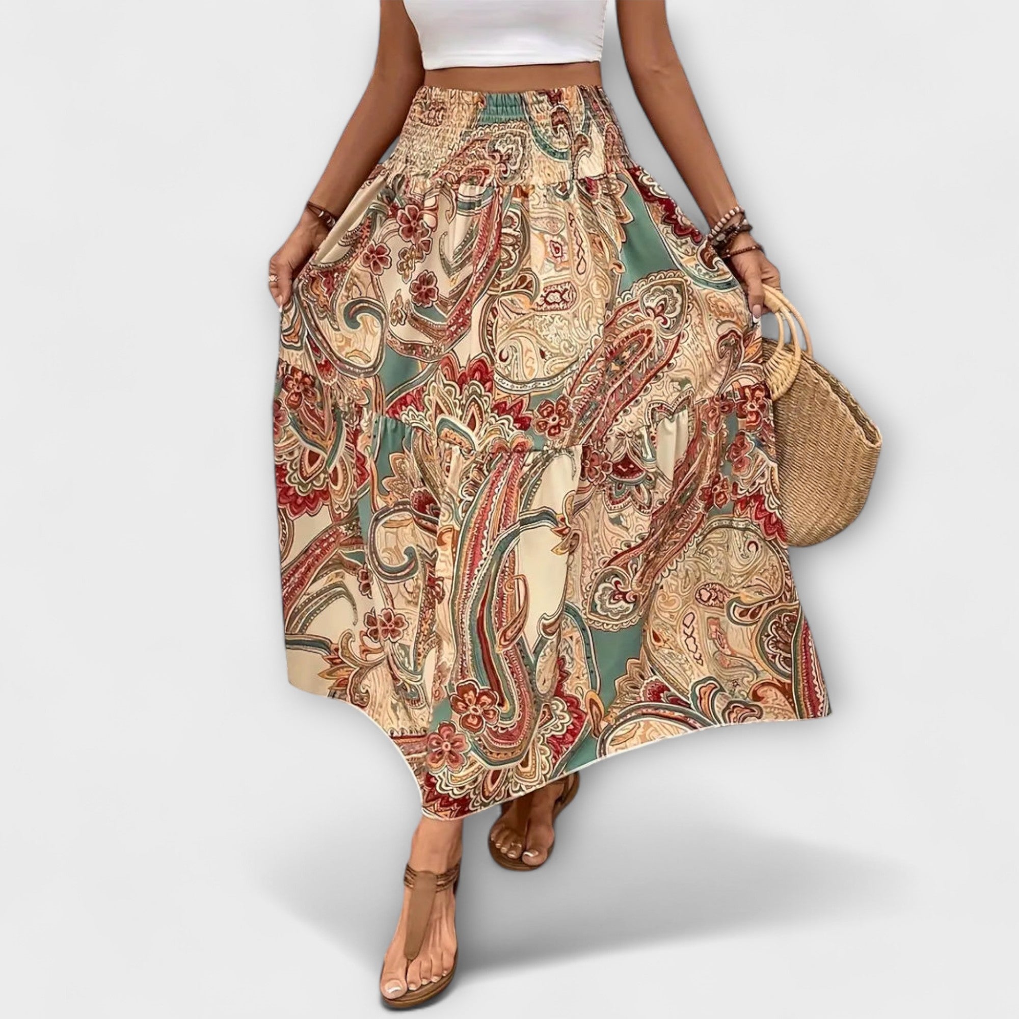 Piper — Comfortable Printed Skirt