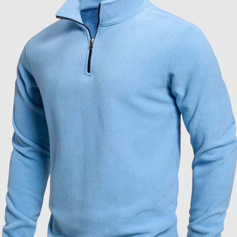 Isaac — Men's Zip Long Sleeved Top