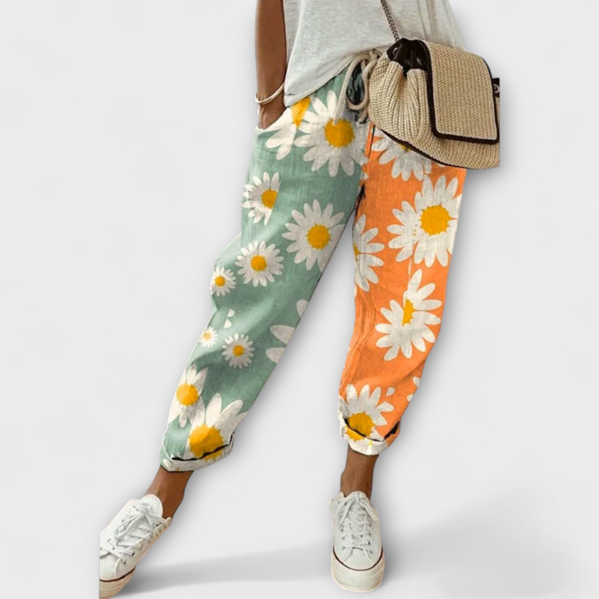 Edith — Relaxed Printed Trousers
