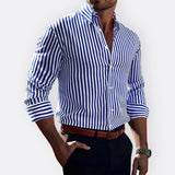 Sebastian — Men's Classic Striped Shirt