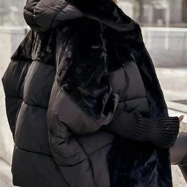 Maya — Quilted Hooded Coat