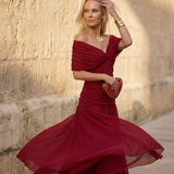 Rosie — V-Neck Long Maxi Dress