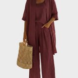 Lark — Flowing Linen Set